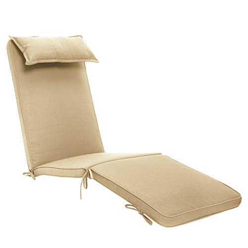 Plant Theatre Cojín de vapor de lujo con almohada de cabeza, color beige cálido Cover
