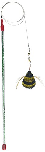 GoCat Cat Catcher Da Bee Cat Toy Handmade in The USA (1 Bee)