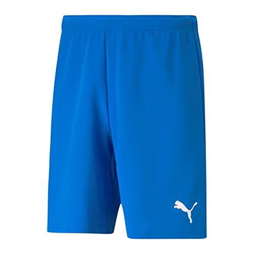 PUMA Homme Teamrise Short d contract , Electric Blue Lemonade-puma White, M EU