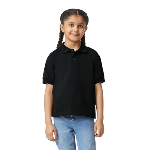 Gildan Kids' DryBlend Short Sleeve Polo, Style G8800b, 3-Pack4