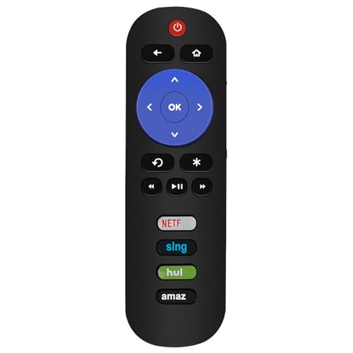 Image of New Remote Control fit for TCL Roku TV 49S405 32S305 40FS4610R 43S405 32S3750 40S305 43S305 55S405 32FS4610R 32S800 32S3850B 40S3800 55US57 50UP120 28S3750 49S305 65S405 50FS3800 40FS3750 32S3850P