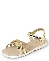 Gold Glitter Crisscross