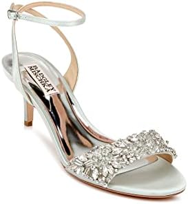 Badgley Mischka Women's Richelle Heeled Sandal, Mint, 5.5 | Image 3