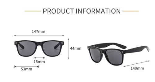 The Products Edge Sunglasses Men Polarized Sunglasses for Womens Classic Matte Black Frame UV Protection2