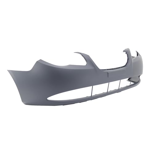 Image of FitParts Compatible with Hyundai Elantra 2007-2010 Front Bumper Cover | Primed, Without Parking Sensor Holes, Sedan, Ready to Paint, OEM 865112H000, HY1000167