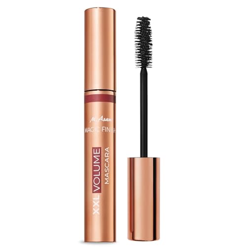 M. Asam MAGIC FINISH Volumen Mascara XXL (10ml) – Wimperntusche Black für XXL Wimpern, erfasst jede Wimper für perfektes Volumen, Make-up für mehr Volumen, Form, Definition, Länge & intensive Farbe