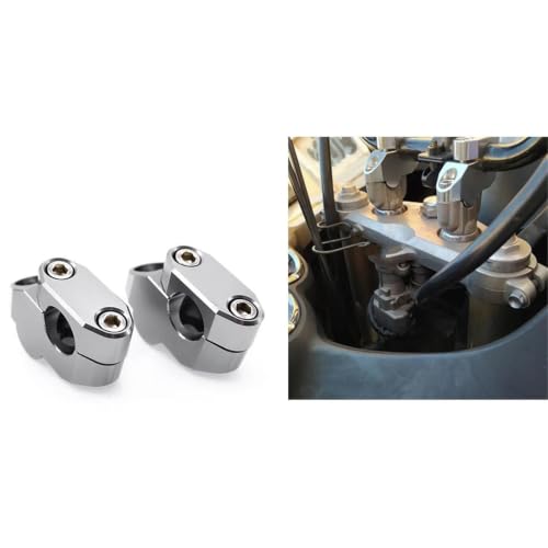 Abrazadera de montaje para manillar motocicleta NC700S 3