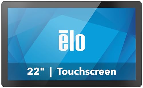 Elo I-Series 3 インテル、21.5インチ 1080p フルHDタッチスクリーンコンピューター、Win 10、Core i5、8GB RAM、128GB SSD、スタンドなし