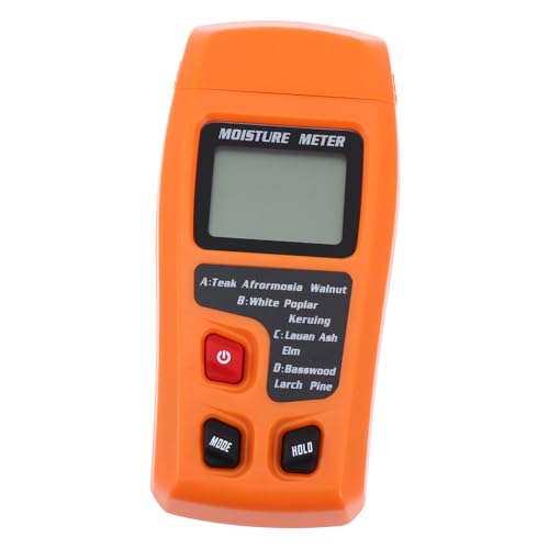 LIFKOME 木材用湿測定器 便利な紙 壁モード対応 高精床含水率チェッカー 表示 携帯 家用湿気検出器