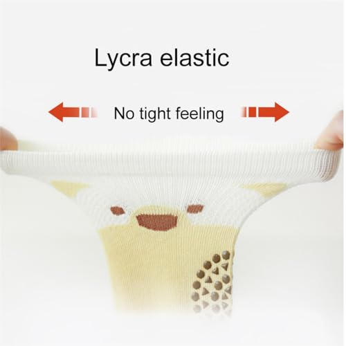 Toddler Baby Knee High Non-skid Socks Boy Girl Non Slip Socks Infant Crawling Stockings for Spring Summer Autumn2