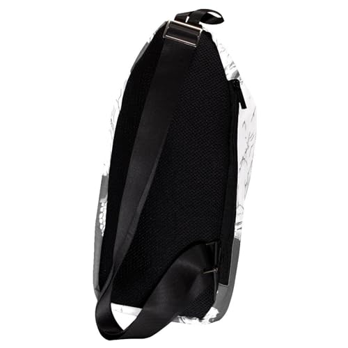 Sac à bandoulière Horror Dead Skull multicolore léger avec sangle ergonomique adjustable - 2