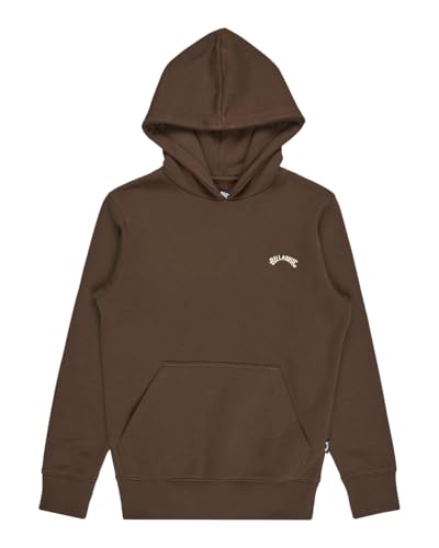 Billabong Arch PO - Sudadera de Forro Polar para niño, Color marrón, Talla XS/8