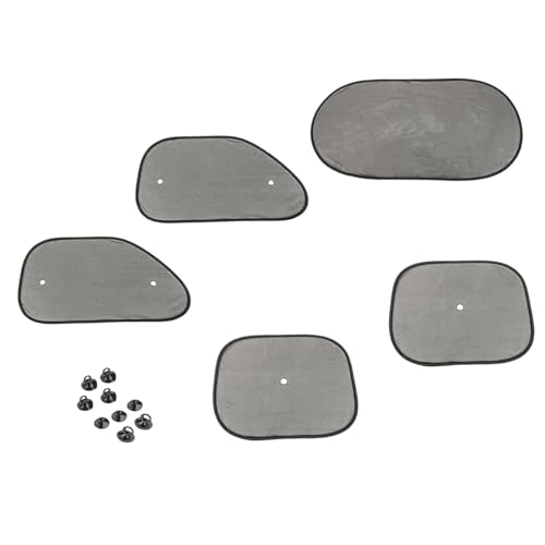 LST 5x Sonnenschutz UV-Schutz Sonnenabdeckung durchsichtig vorne hinten