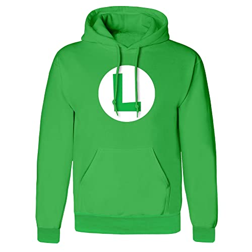 Sweat à capuche Super Mario Luigi le cadeau original pour adulte fan