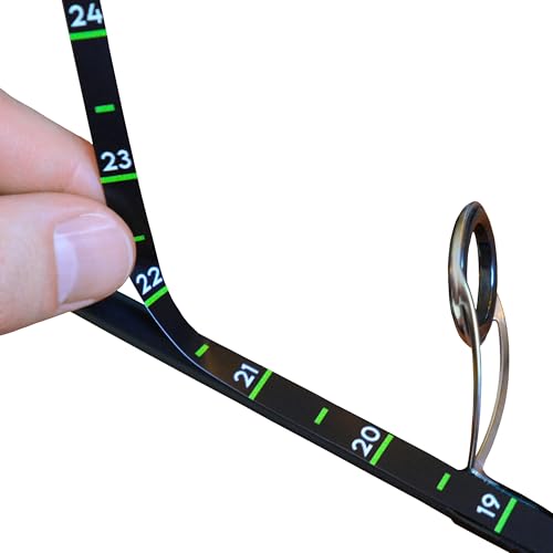 Fishing Pole Measuring Tape Sticker