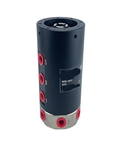 Anillo colector de aire rotativo de 360 grados y 6 canales para juntas neumáticas industriales