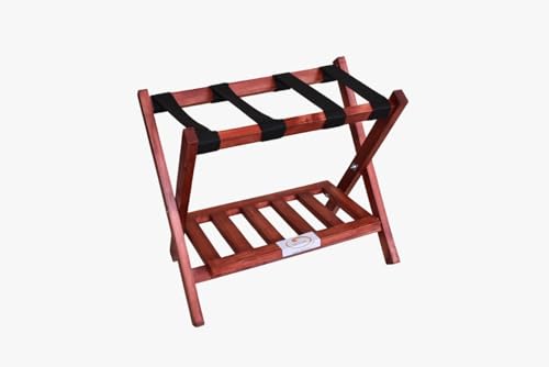 Recopilación de Soportes para maletas comprados en linea. 48 Módulo de Organización para Portamaletas, Exclusivo de UB&Co 55 cm x 58 cm x 37 cm (Cafe Oscuro)