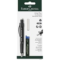 FABER-CASTELL 130997 - Portaminas GRIP PLUS con 12 minas