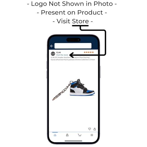 Image of CLA6 3D Sneaker Keychain | Miniature Shoe Keyring | Handcrafted And Hand-painted | Diverse Collection | Unisex