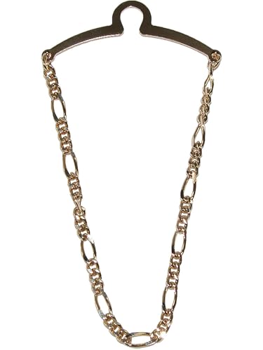 Men's Figaro Style Link Tie Chain2