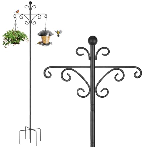 Bird Feeders Hanging Station, 196cm Bird Feeder Poles