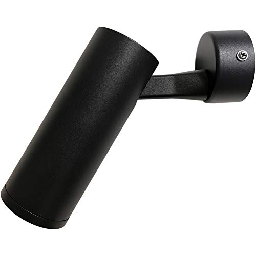 XIHOME Spot Réglable à 90° Vintage Industriel Loft Rustique Applique Murale Spot Plafond Spot Encastrable Éclairage Moderne Spot de Nuit Noir 3 W 5 W LED Spot Simple E27 Pas d'Ampoules