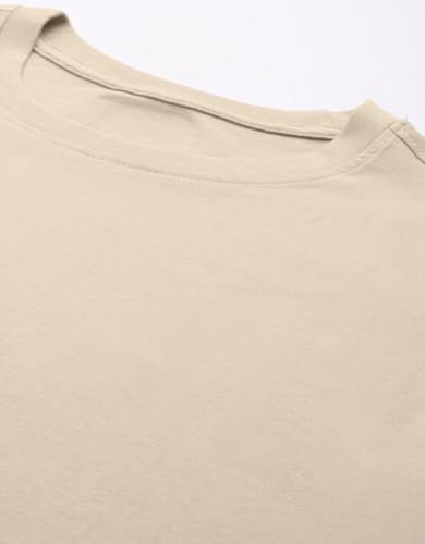 Image of Veirdo Pure Cotton Round Neck Regular Fit Solid Full Sleeve T-Shirt for Men & Boys (Available in Black, Cork, Green, Maroon, Navy, Swanwhite & White Color)