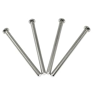 Maxmoral DHPINID-89-S4 Türscharnierstifte 4 Stück