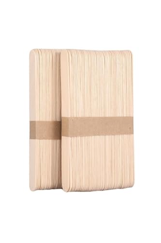 100 adet ahşap ağda spatulası