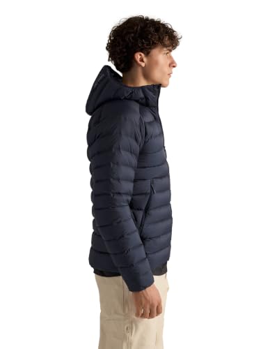 Image of Arc'teryx Cerium Hoody, Men's Down Jacket | Packable, Insulated Men's Winter Jacket with Hood | Black Sapphire, XX-Large | Packable, Insulated Men's Winter Jacket with Hood