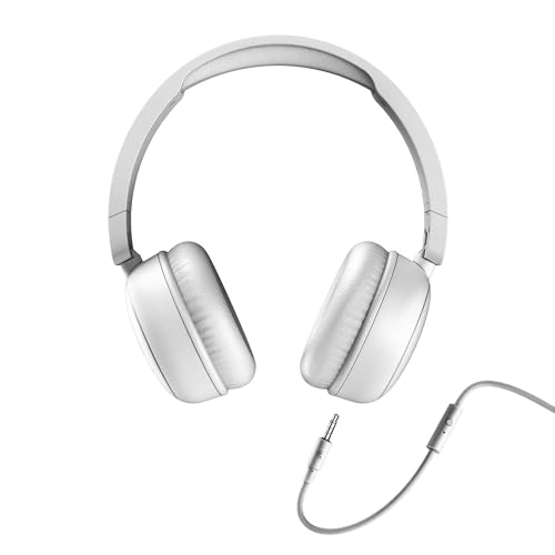 Energy Sistem Urbantune - Cuffie Con Cavo (Plastica 100% Riciclata, Cavo Rimovibile, Microfono, Assistente Vocale) Bianco - 5