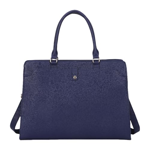 Bolso para ordenador portátil para mujer con correa ajustable y compartimento seguro