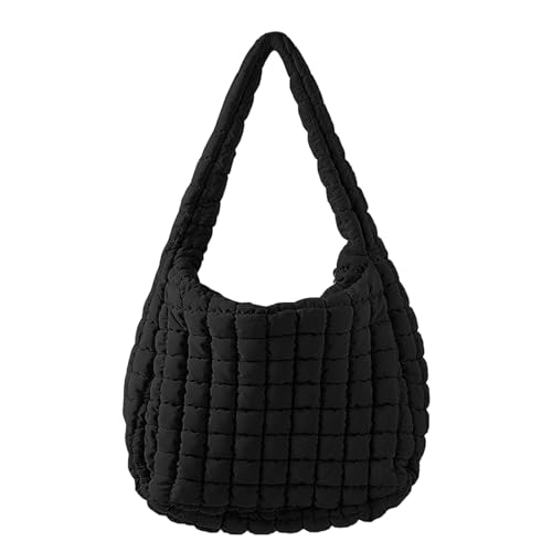 Sac à bandoulière matelassé gonflé pour femme grand format