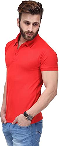 Image of T.N.X Men's Regular Fit Polos (Pack of 2)