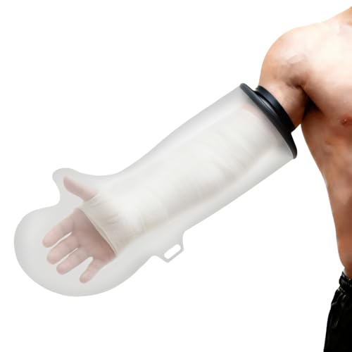 Apasiri Protector de Yeso para Brazo Impermeable para Ducha – Reutilizable, Calidad Médica Sin Látex, Sellado Hermético para Adultes