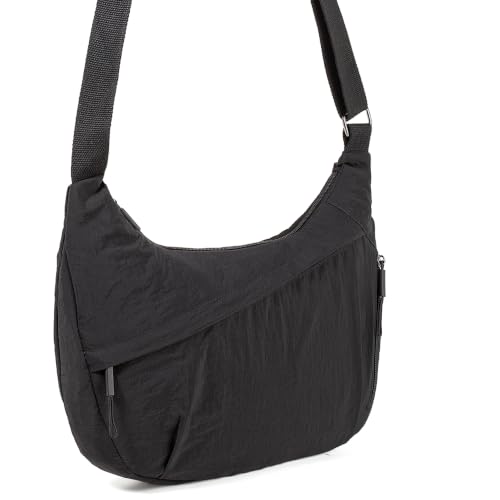 Image of Crossbody Purse Cross Body Bag for Women Nylon Bum Bag Handbags Purses