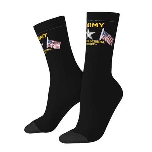 Brigadier General Retired Comfortable Stylish Socks Breathable Durable Perfect Fashionable Socks2