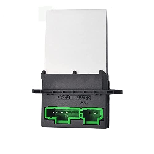 HAWEWE Resistencia del Ventilador del Calentador + Conector/Cable 6441.L2 7701207718 7701048390/Fit for Renault/Fit for Citroen C2 C3 C5/Fit for Peugeot 406 107 207 607 (Color : Resistor)