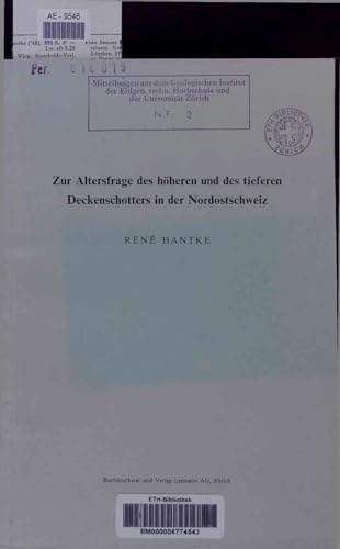 Zur Altersfrage des höheren und des tieferen Deckenschotters in der Nordostschweiz.