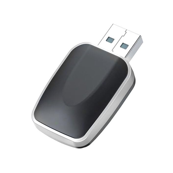 Adaptador CarPlay Inalámbrico para Honda HR-V 2017 2018 2019 2020 2021 2022 2023 2024 2025, Dongle Plug & Play con Bluetooth y WiFi, Adaptador Inalámbrico 2 en 1 para Apple y Android Auto CarPlay