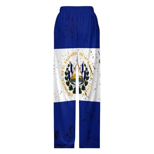 Retro El Salvador FlagChildren's Casual Pajamas110CM4