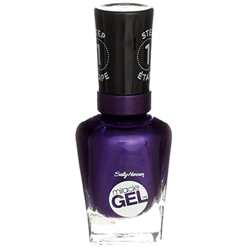 Sally Hansen Miracle Gel Nail Polish - 570 Purplexed - Pack of 2