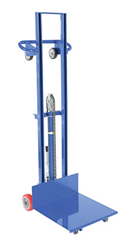 Vestil Steel Lift Foot Pump & Fixed Wheels