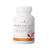 Young Living - Super Cal Plus 60 Capsules | Calcium Mineral Bone Health Supplement | Synergistic Blend of Magnesium, Vitamins D & K | Essential Nutrients