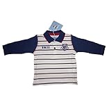  River Woods – Enfant Garçon de Rugby à Manches Longues T-shirt Taille 74–104 - Multicolore - 9 mois