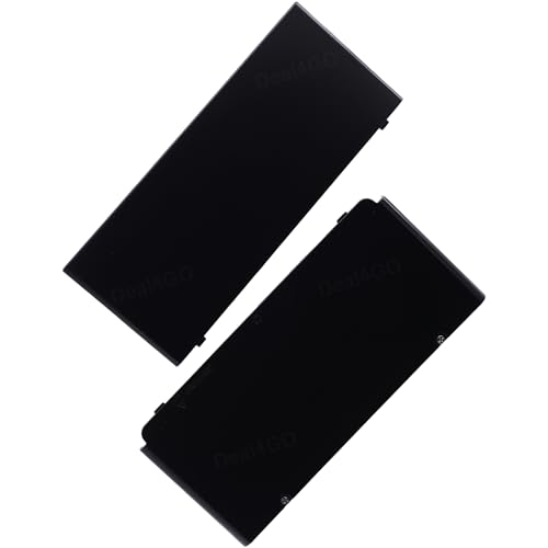 Image of Deal4GO Top & Bottom Housing Shell Case Front Back Cover Plates Replacement for Nintendo NEW 3DS Console 2014 - Black