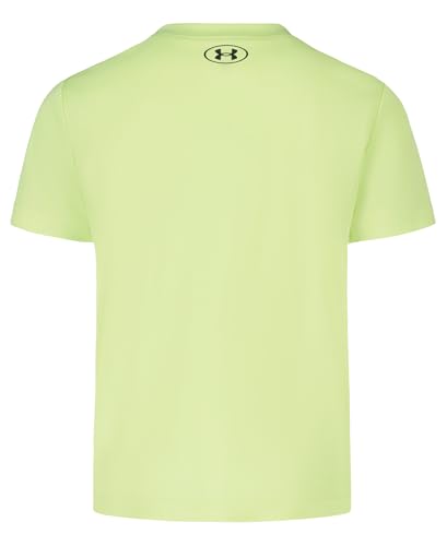 Image of Under Armour Boys' Short Sleeve Core Graphic T-Shirt, Lightweight & Breathable, Relaxed Fit
