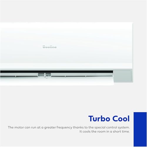 مكيف هواء كولاين سبليت 21400 وحدة حرارية بريطانية HAL24 مكيف سبليت بارد فقط بزعانف ذهبية مكيف هواء سبليت مع خاصية الواي فاي من زامل ايه سي