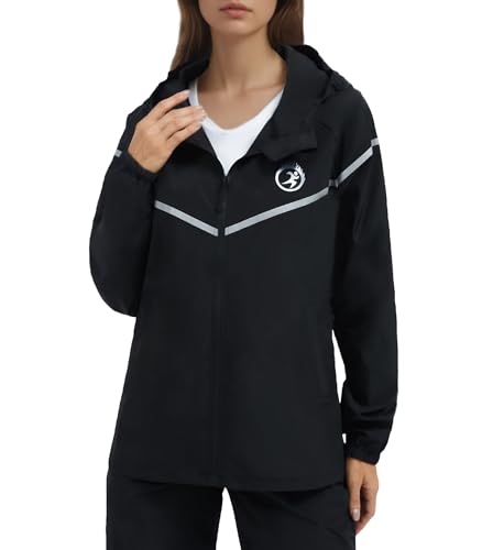 LAZAWG Rain Coat for Women Lightweight Rain Jacket with Hood
