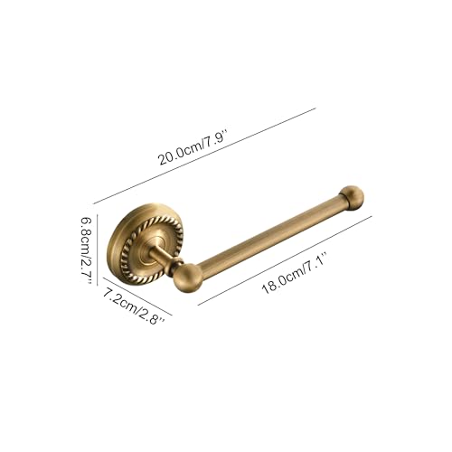 Image of Antique Bronze Toilet Paper Holder for Bathroom Toilet Paper Roll Holder Wall Mounted